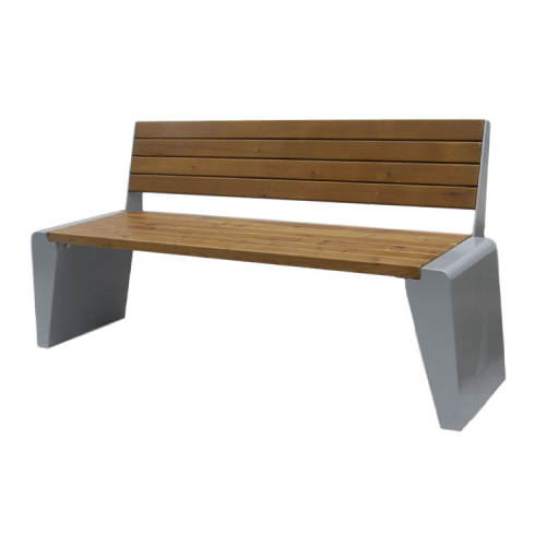 3 seater natural wood outdoor bench seat