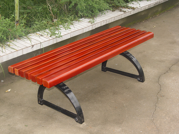 Outdoor wooden backless bench seats for sale