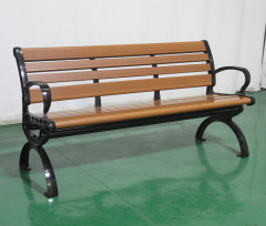 Antique cast iron outdoor wood benches for sale