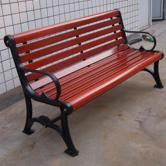 Cheap outdoor wood slats benches for garden
