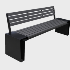 Outdoor extra large garden long bench