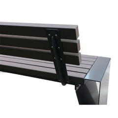 Outdoor park long solid wood benches for sale