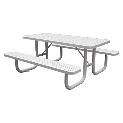 Outdoor furniture picnic table with bench