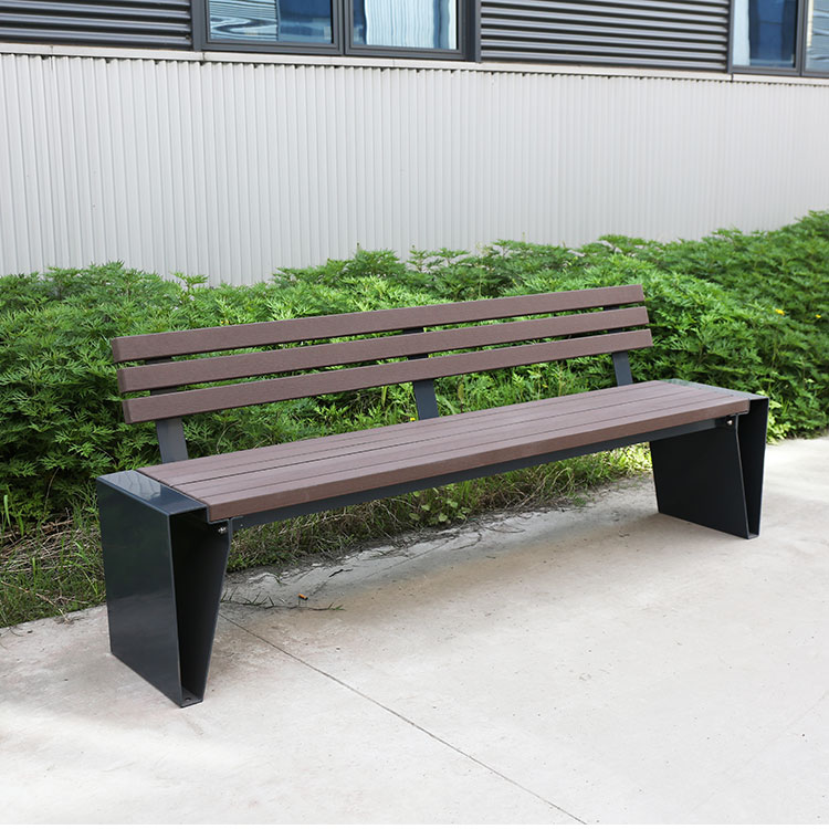 Outdoor park long solid wood benches for sale