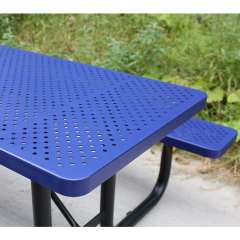 Outdoor rectangular commercial picnic tables for sale