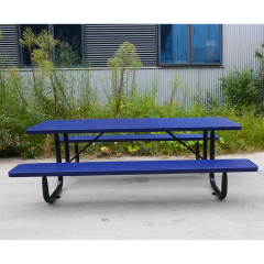 Outdoor rectangular commercial picnic tables for sale