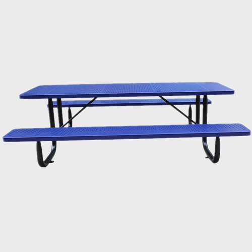 Outdoor rectangular commercial picnic tables for sale