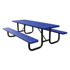 Outdoor rectangular commercial picnic tables for sale