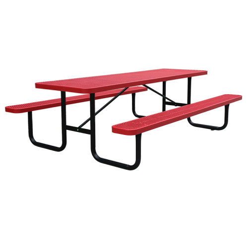 Outdoor thermoplastic coated picnic table