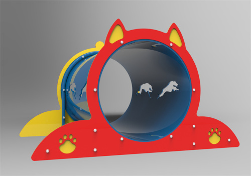Dog agility equipment crawl tunnel