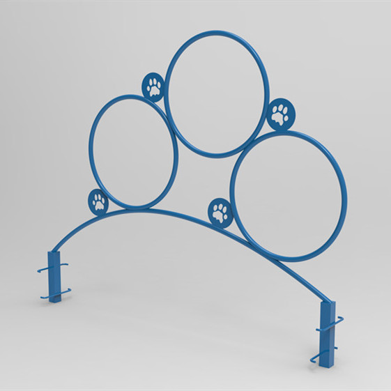 Small dog agility equipment hoop jump