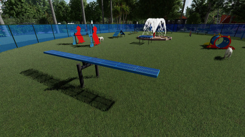 Dog agility training equipment