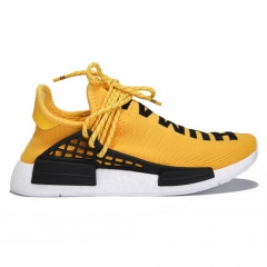 Authentic Pharrell x Adidas Hu NMD Yellow Black Men