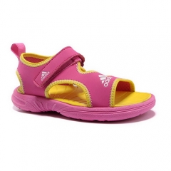 Adidas Supercloud Sandals 2k Kids Deep Pink Yellow Lemon