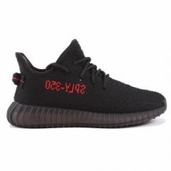 Authentic Adidas Originals Yeezy Boost 350 V2 Black Red Kids