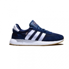 Authentic Adidas Originals Iniki Runner Dark Blue White Men