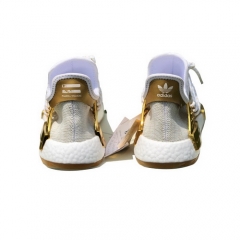 Authentic Pharrell Williams x adidas Originals Hu NMD Trail Happy Beige Gold Men