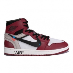 Authentic Air Jordan 1 OFF-White Men