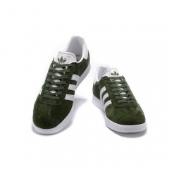 Adidas Originals Gazelle Olive Green White Men