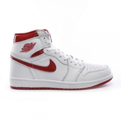 Authentic Air Jordan 1 OG High Metallic Red Men