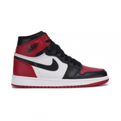 Authentic Air Jordan 1 Bred Toe Men