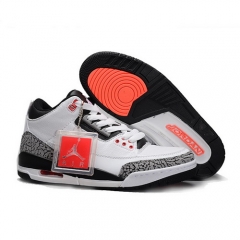 Air Jordan 3 Infrared 23 White Cement Grey Infrared 23 Black