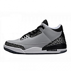 Air Jordan 3 Wolf Grey Wolf Grey Metallic Silver Black White