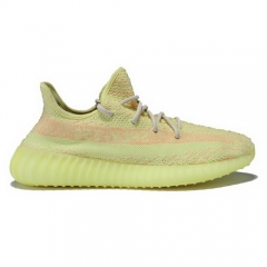 Authentic Adidas Originals Yeezy Boost 350 V2 Fluorescent Yellow Men