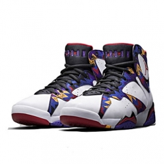 Air Jordan 7 Sweater White Blue Purple