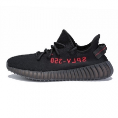 Authentic Adidas Originals Yeezy Boost 350 V2 Black Red Men