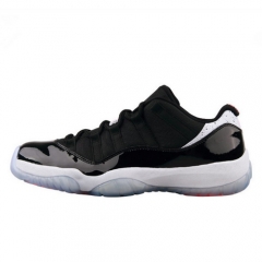 Authentic Air Jordan 11 Low Infrared 23 Black Infrared 23 Pure Platinum