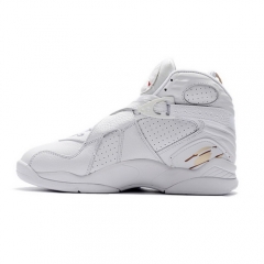 Authentic Air Jordan 8 OVO White Gold Men