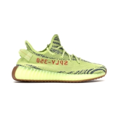 Authentic Adidas Originals Yeezy Boost 350 V2 Semi Frozen Yellow MenYellow Men