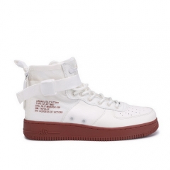 Authentic Nike SF AF 1 Mid Chocolate White