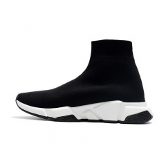 (Women) Authentic Balenciaga Speed Trainer Black Red White