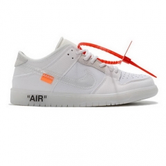 Authentic Nike Dunk x Off White White Men