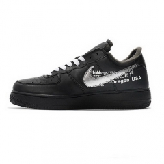 Authentic Off White x Moma Air Force 1 One Low Black Men