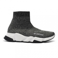 Authentic Balenciaga Speed Trainer Grey White Black Men