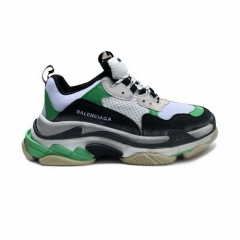 Authentic Balenciaga Triple S White Black Green Men