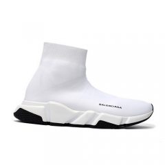 (Women) Authentic Balenciaga Speed Trainer White Black