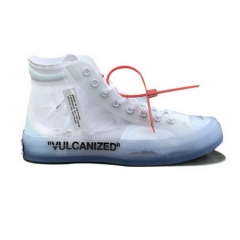 Authentic OFF WHITE x Converse Chuck Taylor All Star White Women