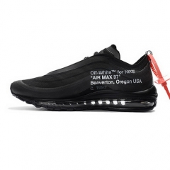 Authentic OFF WHITE x Nike Air Max 97 Black Women