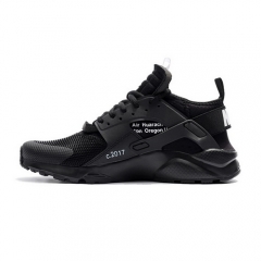 Authentic OFF WHITE x Nike Air Huarache Black Men