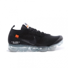 Authentic OFF-WHITE x Nike Air VaporMax Black Men