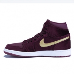 (Women) Authentic Air Jordan 1 Night Maroon