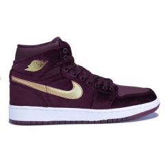 (Women) Authentic Air Jordan 1 Night Maroon