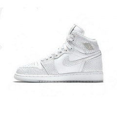 (Women) Authentic Air Jordan 1 PRM HC Frost White