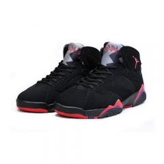 (Women) Jordan 7 Black Red Purple