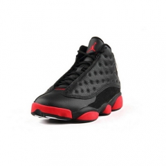 (Women) Authentic Air Jordan 13 Black Infrared 23