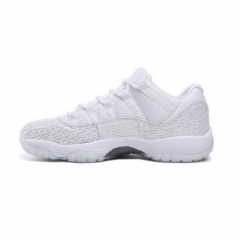 (Women) Authentic Air Jordan 11 Low PRM HC Frost White